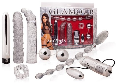 glamour zestaw zabawek erotycznych