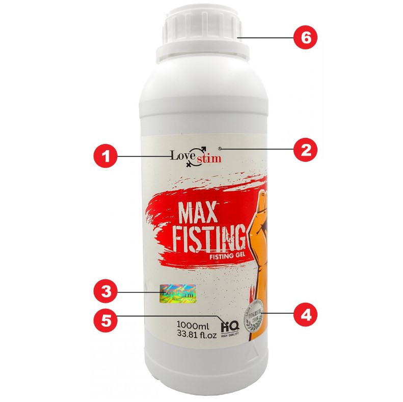 Max Fisting Gel 1000 ml
