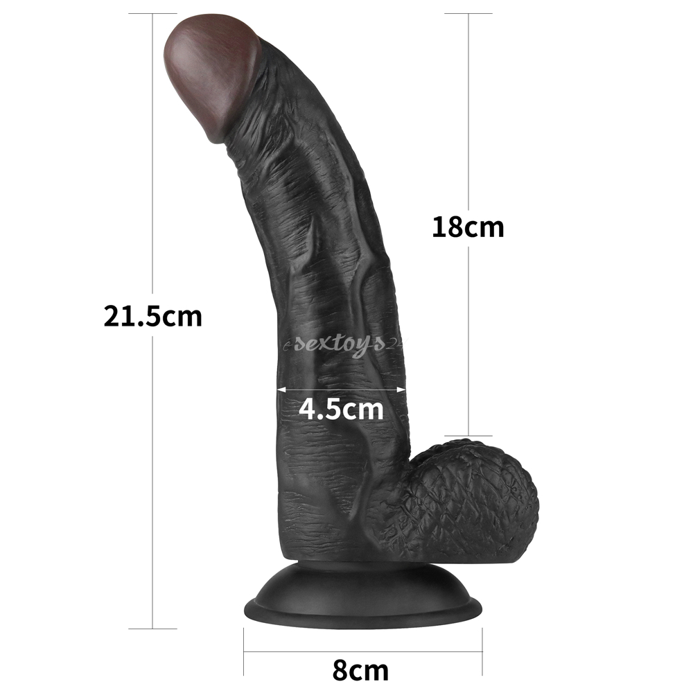 Duży Czarny Penis Strap On